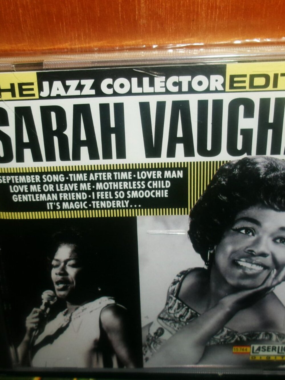 sarah vaughan jazz collectors edition sealed 1991 cd - new jersey legend lover